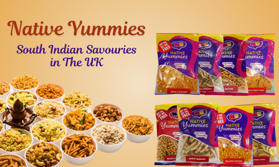 Explore the Irresistible Delights of  South Indian Snacks from Native Yummies Snacks