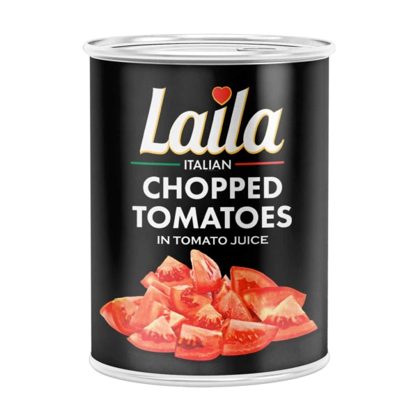 Buy Laila Canned Chopped Tomatoes Online from Lakshmi Stores, UK