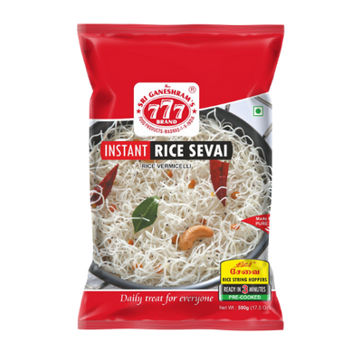 Buy 777 Instant Rice Sevai in UK ,Rice Noodles Online from LakshmiStores