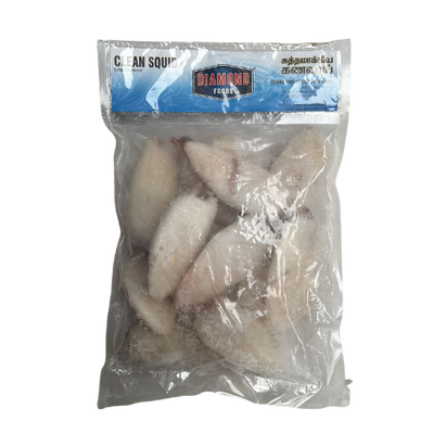 Buy Diamond Foods Frozen Squid Clean Online From Lakshmi Stores