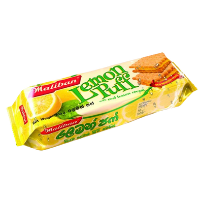 Buy Maliban Biscuits Lemon Puff  Online from Lakshmi Stores, UK