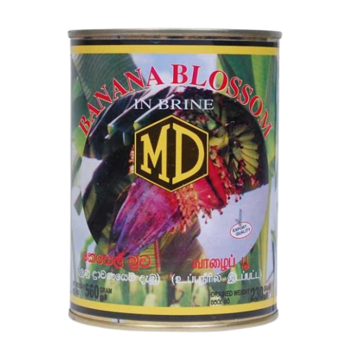 MD BANANA BLOSSOM IN BRINE 560G Lakshmi Stores UK