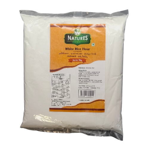 NATURES WHITE RICE FLOUR UNROASTED 5KG