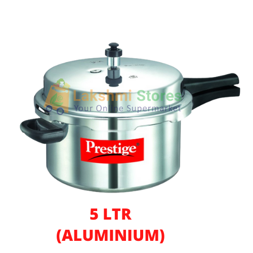 PRESTIGE PRESSURE COOKER 5 Litres ALUMINIUM Lakshmi Stores UK Lakshmi Stores UK