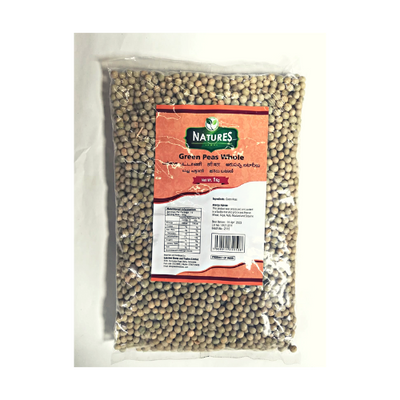 Buy WHOLE GREEN Peas Natures Online in UK