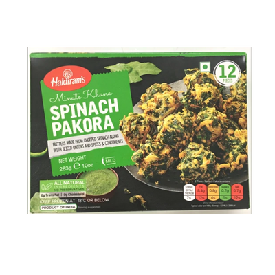 Buy Haldirams Frozen Spinach Pakoda from Lakshmi Stores, UK