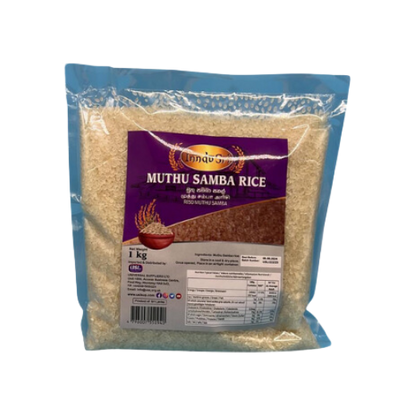 Buy Indu Sri Muthu Samba Rice Online from Lakshmi Stores, UK