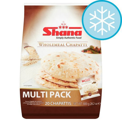 Buy SHANA MULTIPACK WHOLEMEAL CHAPATTI Online in UK