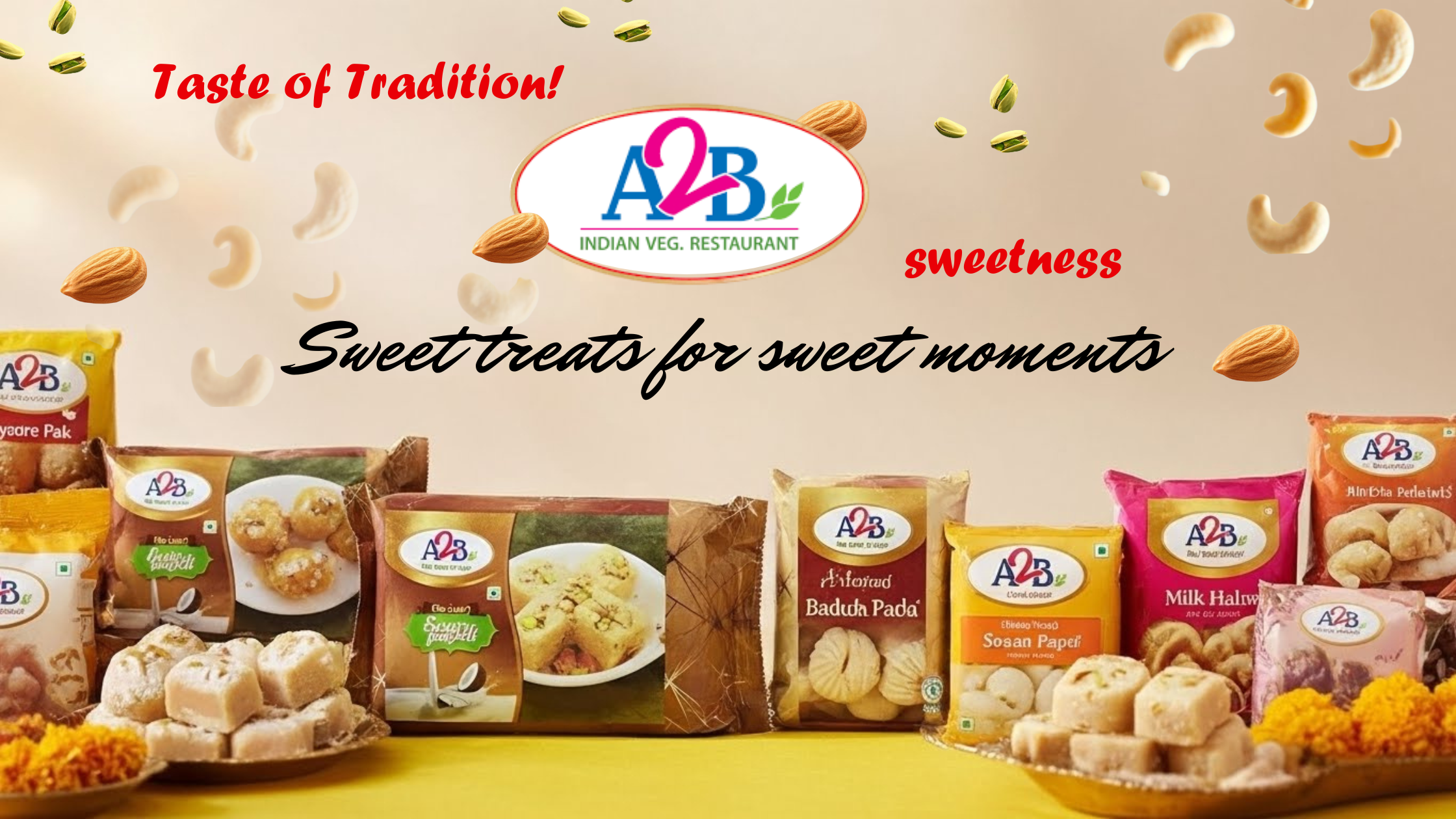 A2B Sweets & snacks Online