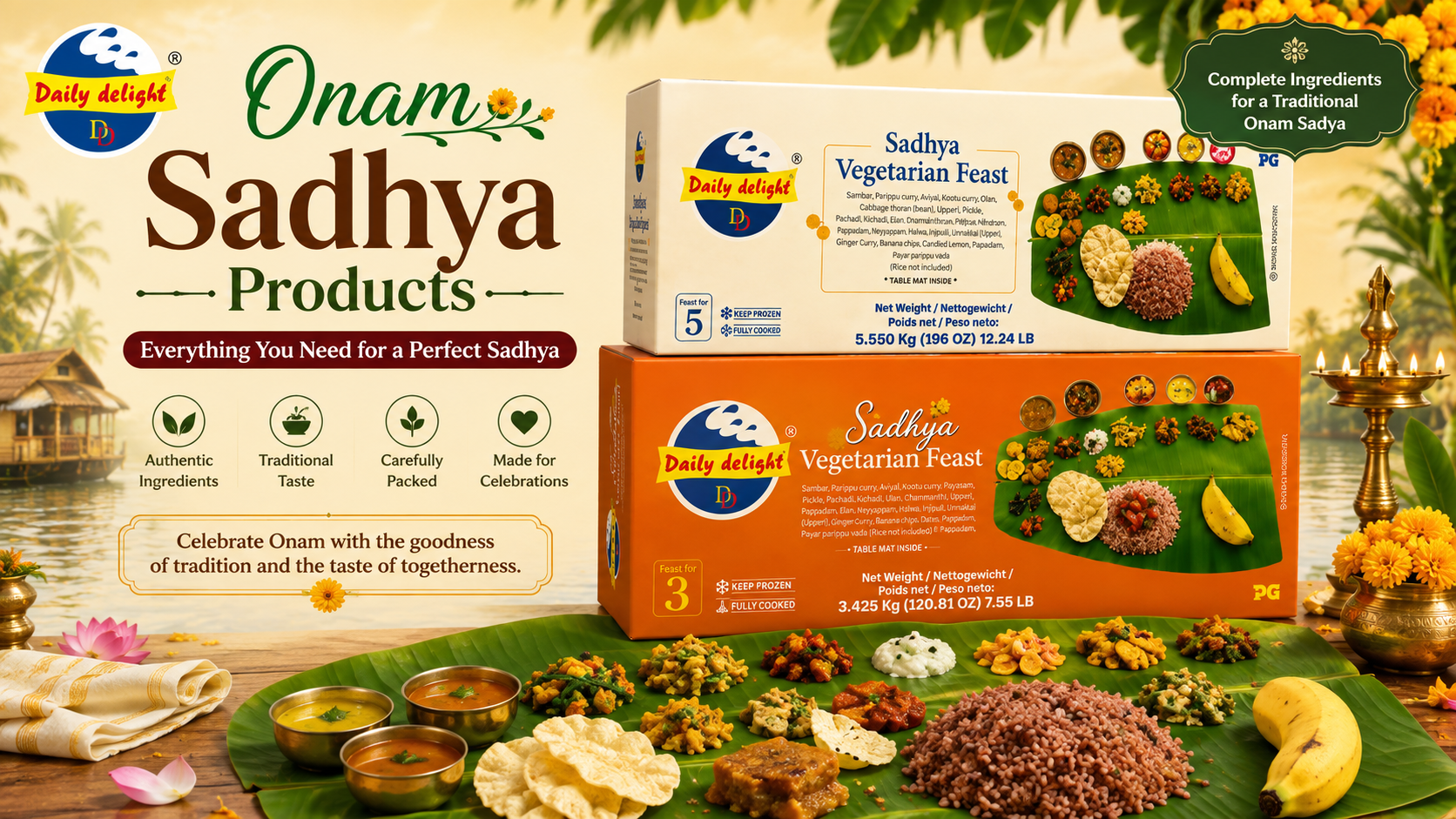 Celebrate Onam in the UK: Everything You Need for a Traditional Onam Sadhya