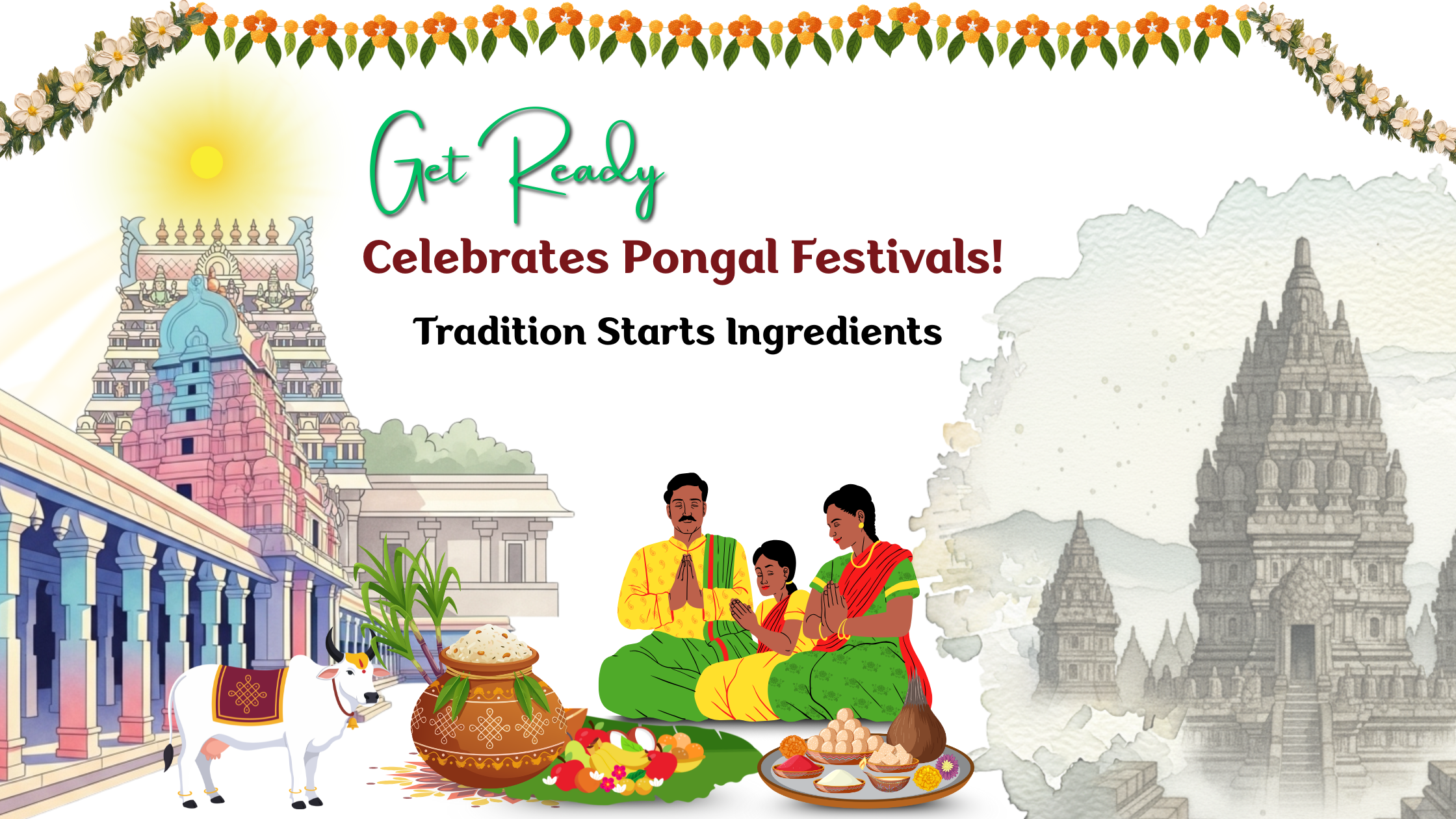 Get Ready for Pongal 2026 - Traditional Groceries & Ingredients from Lakshmi Stores UK