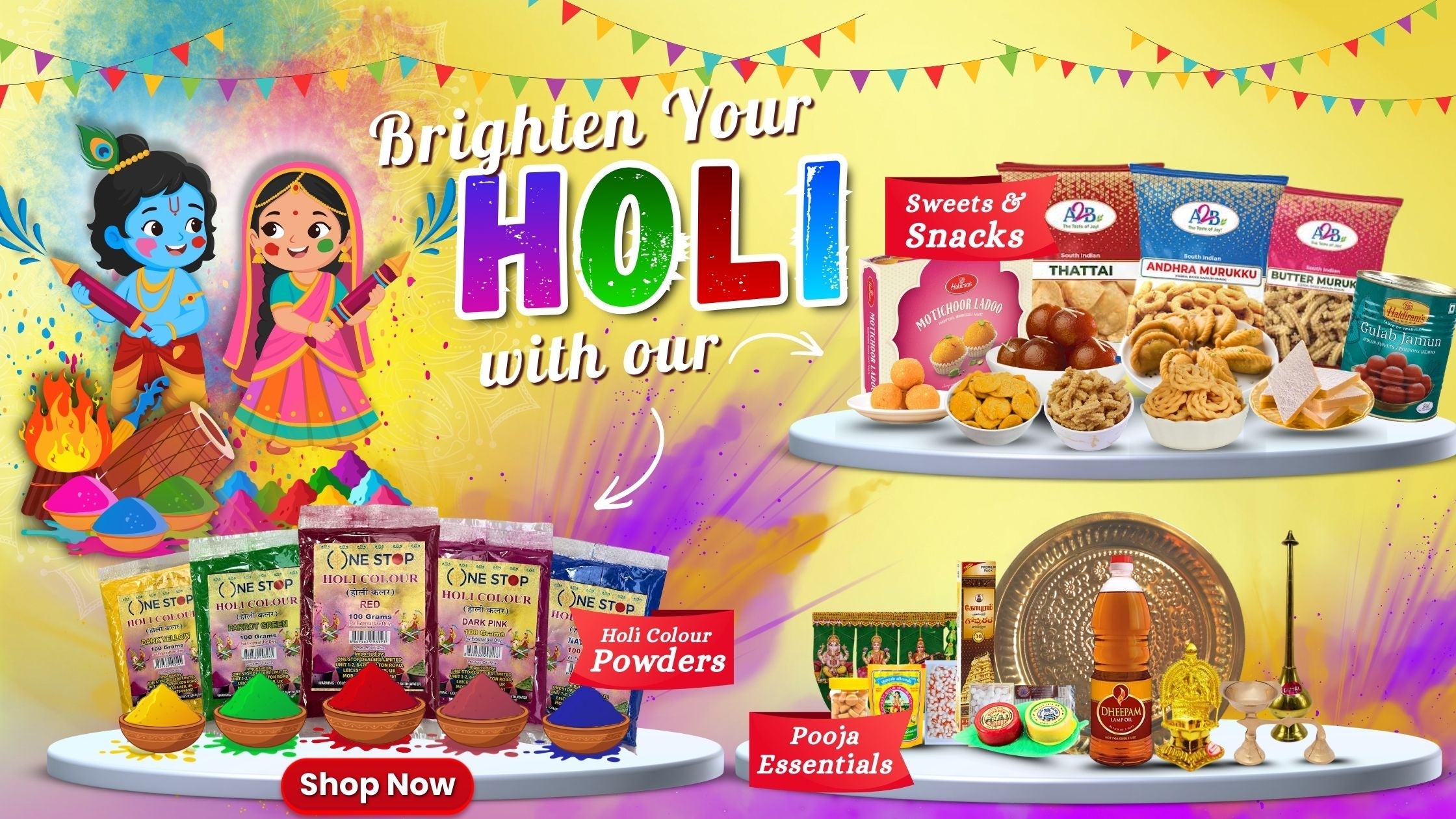 Holi Essentials List: Groceries That Make the Festival Complete