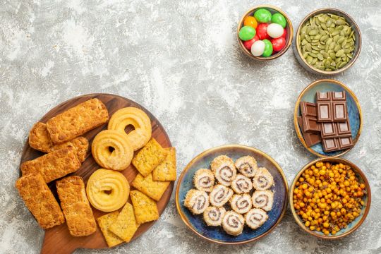 Indian sweets and snacks