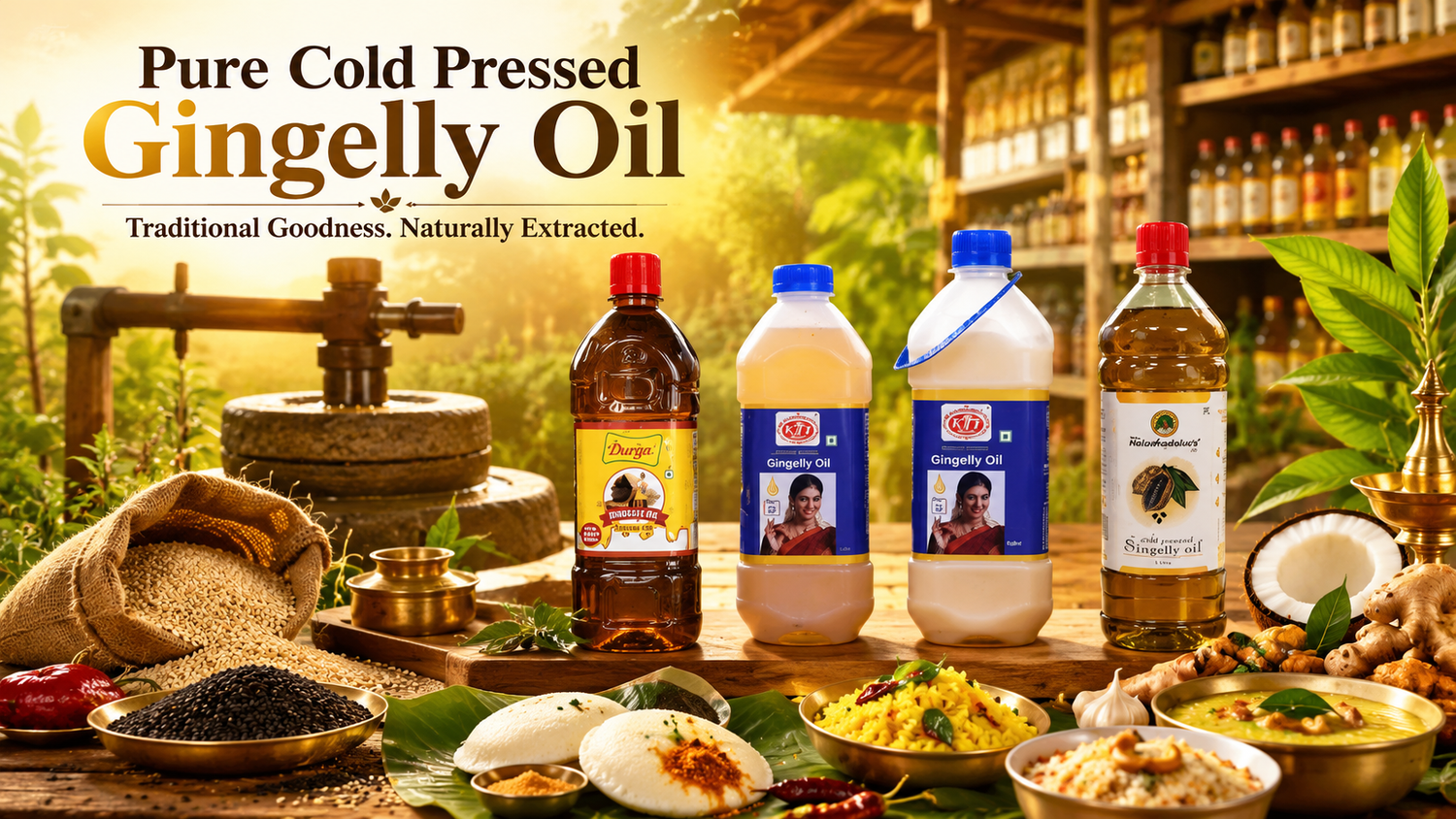 Why More UK Indians Are Switching to Cold Pressed Gingelly Oil and Where to Buy It