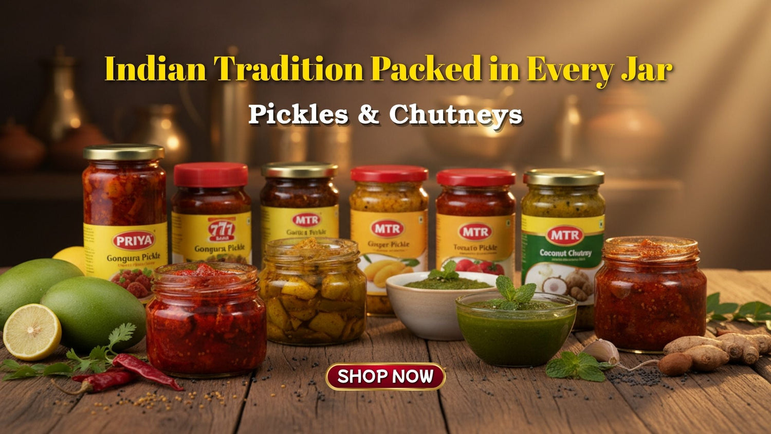 Which Online Grocers Provide Authentic Indian Pickles and Chutneys?