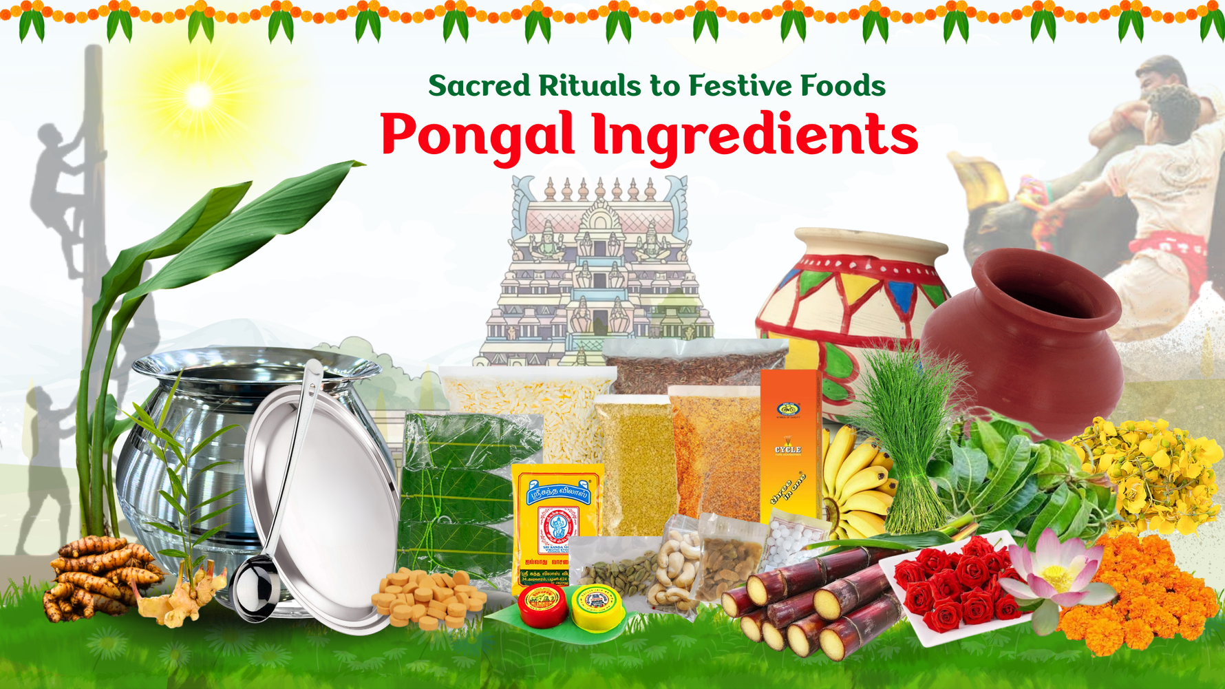 Where to Purchase Pongal Groceries & Ingredients Online in the UK