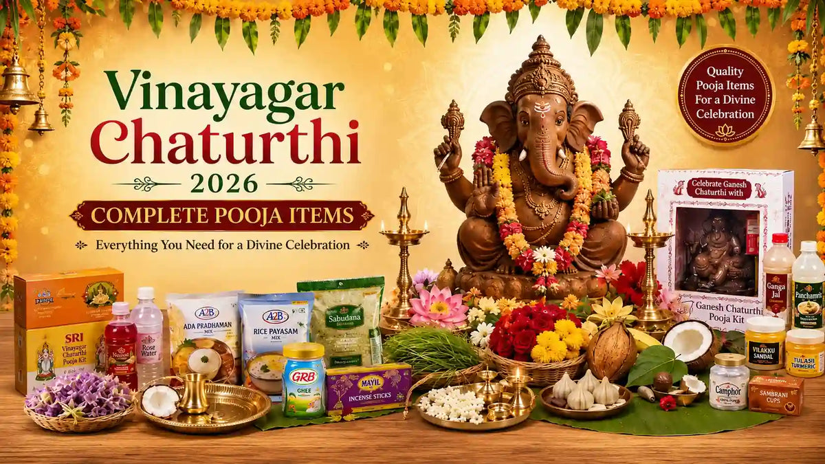 Vinayagar Chaturthi 2026: Complete Pooja Items Checklist for UK Families