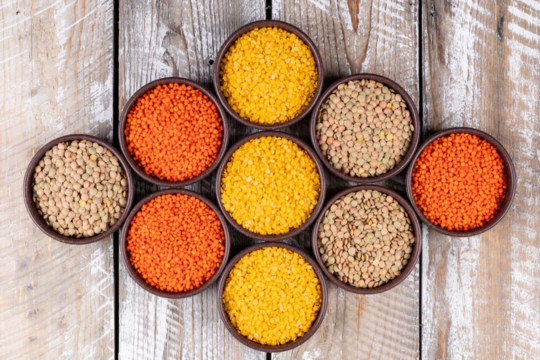 lentils and pulses