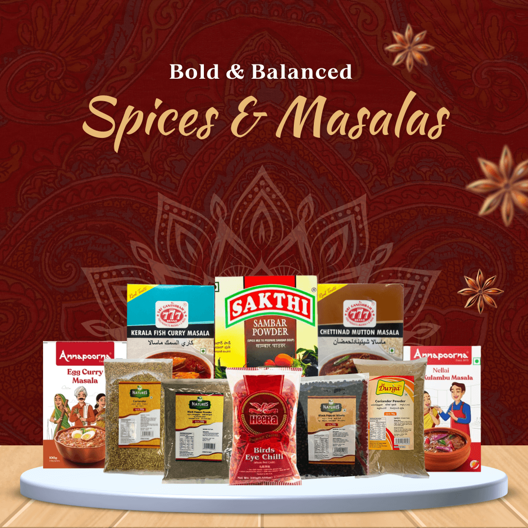 Spices & Masalas