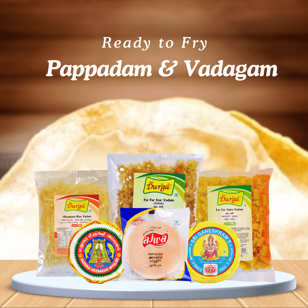 Papadam and Vadagam