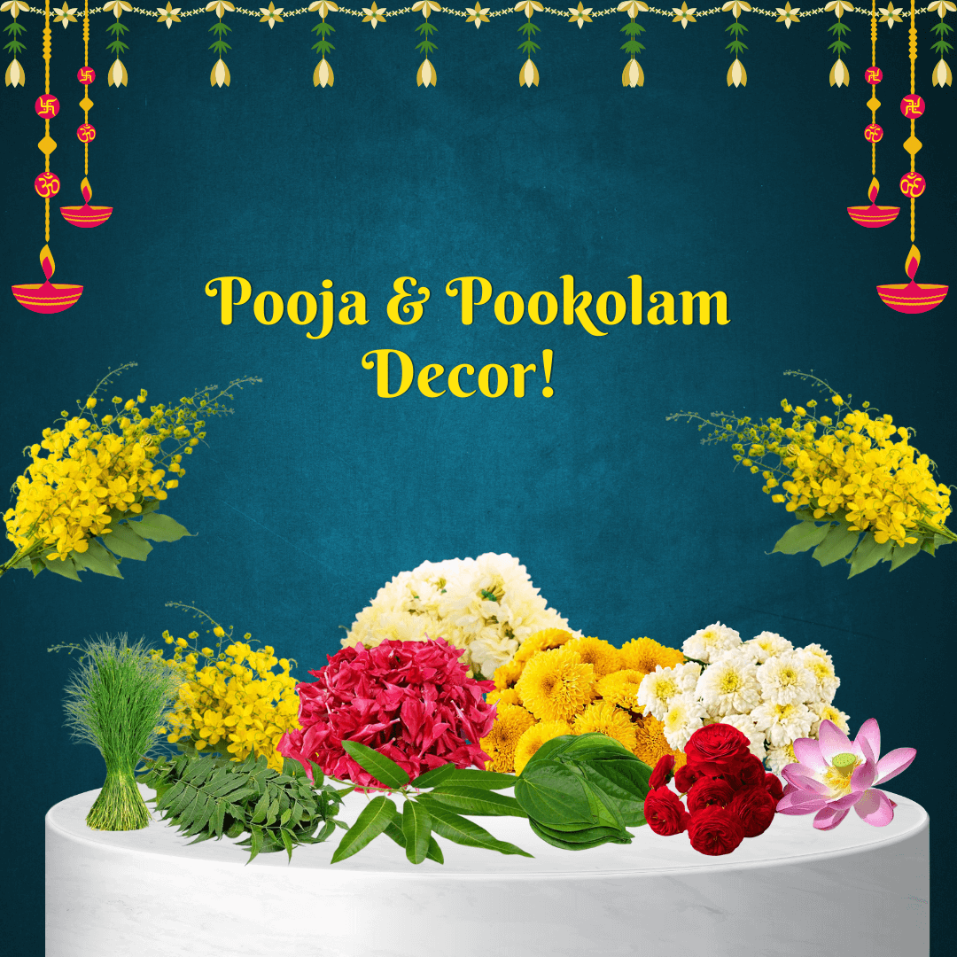 Vishu Flowers & Leaves