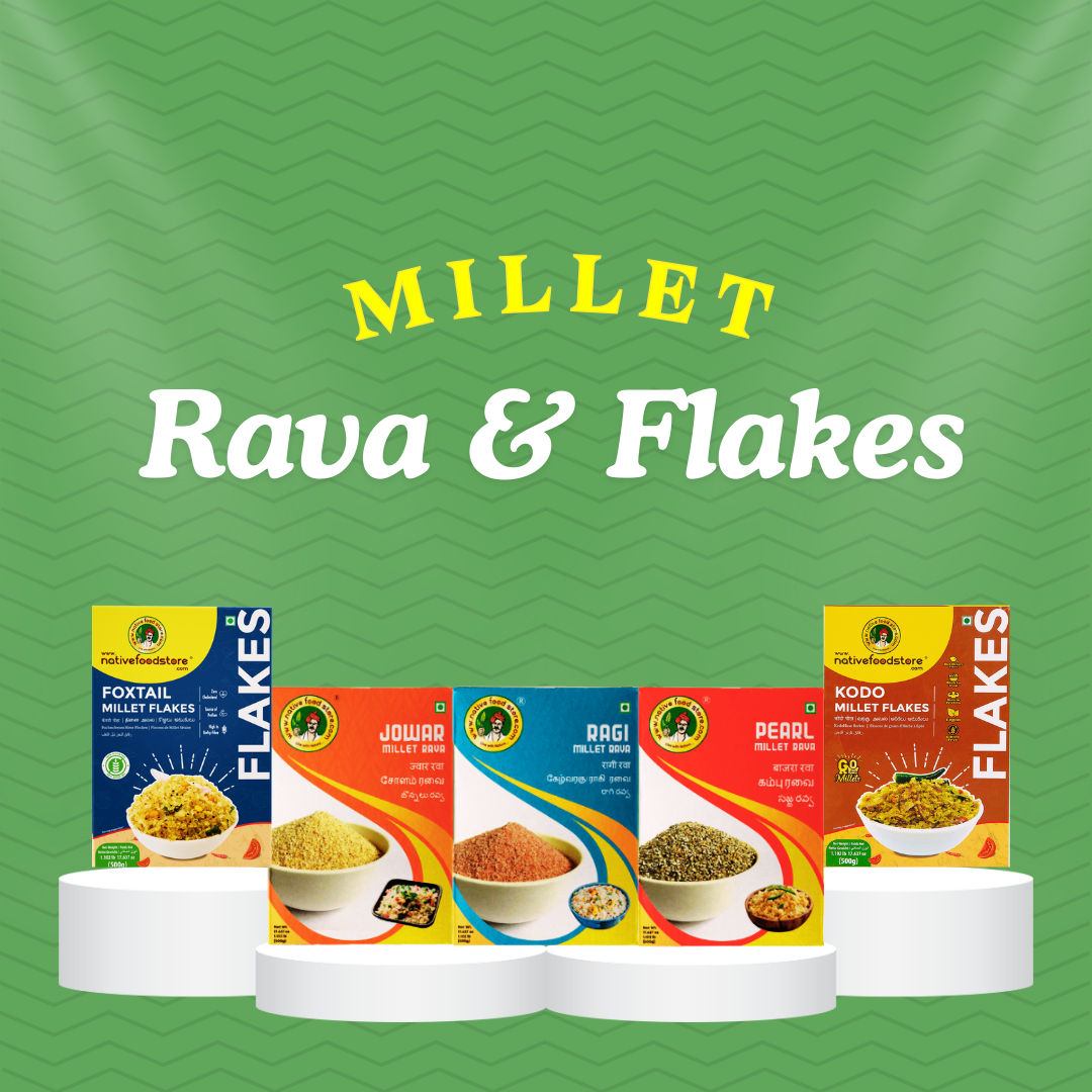 Millet Rava & Flakes – Lakshmi Stores UK