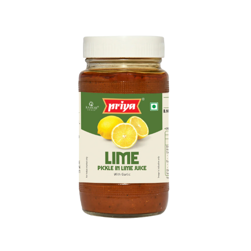 PRIYA LIME PICKLE (WITHOUT GARLIC) 300G