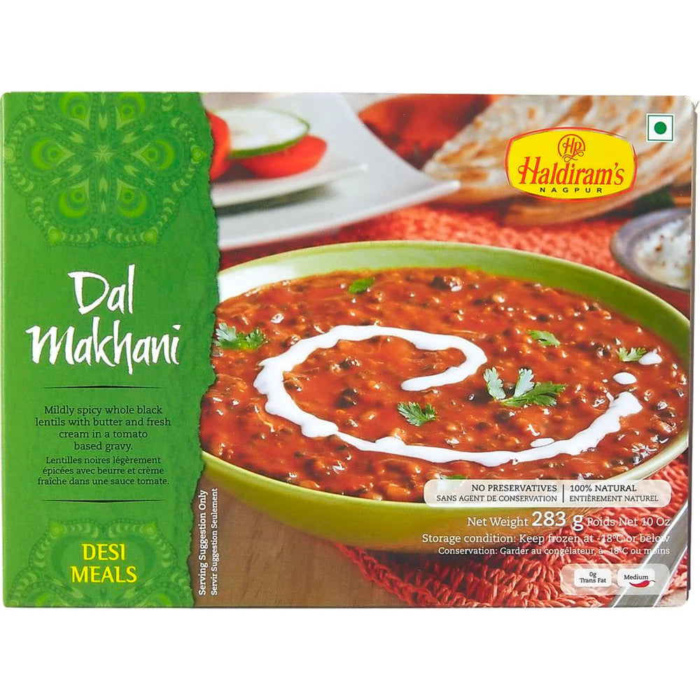 Buy Haldirams Frozen Vegan Dal Makhani 283G Online
