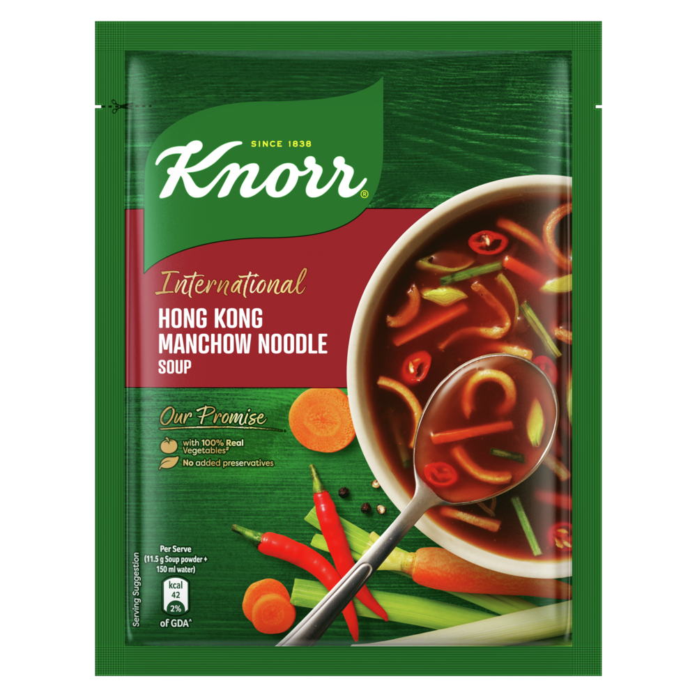 KNORR HONG KONG MANCHOW NOODLE SOUP 51G