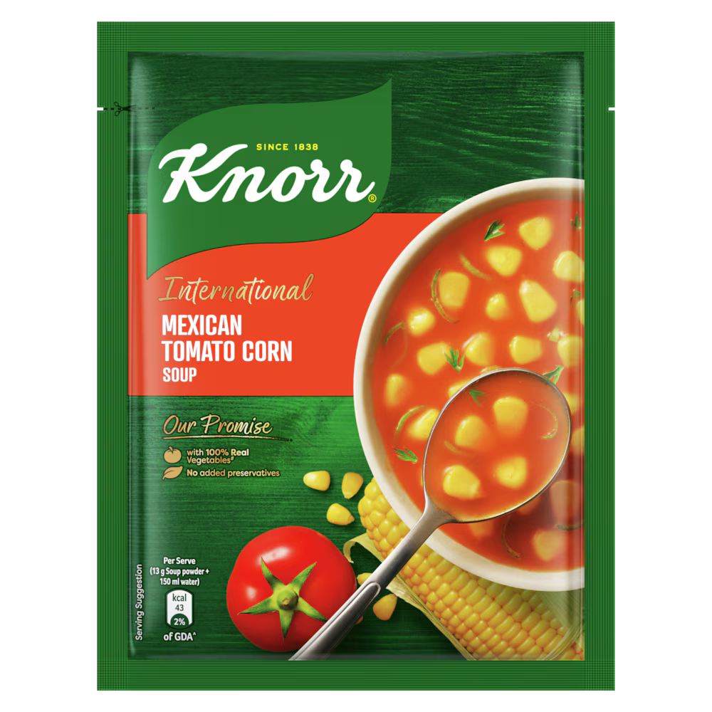 KNORR MEXICAN TOMATO CORN SOUP 51G