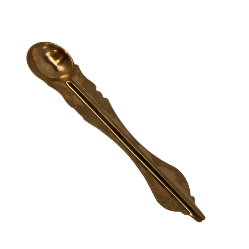 COPPER POOJA SPOON - 5.5 INCHES