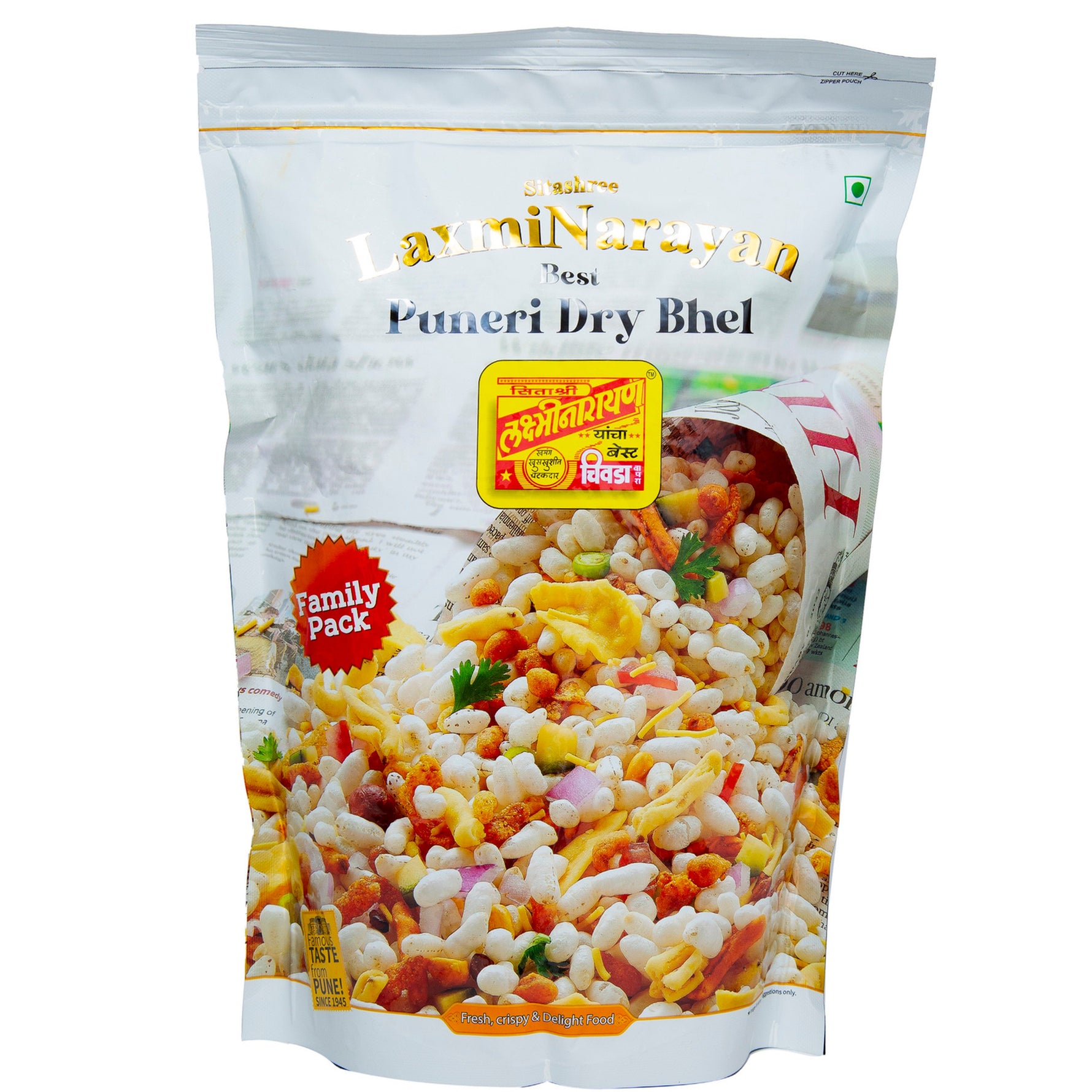 Buy Laxminarayan Puneri Dry Bhel 500G Online