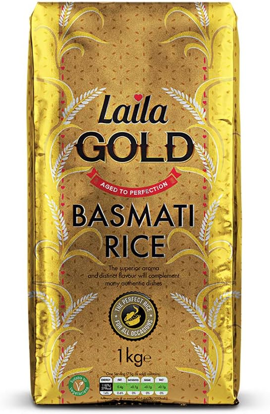 Buy Laila Gold Basmati Rice 1Kg Online