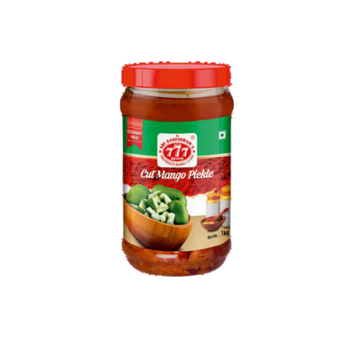 777 Economy Cut Mango Pickle 1kg – spicy Indian mango pickle for traditional meals
