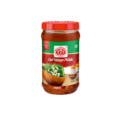 777 Economy Cut Mango Pickle 1kg – spicy Indian mango pickle for traditional meals