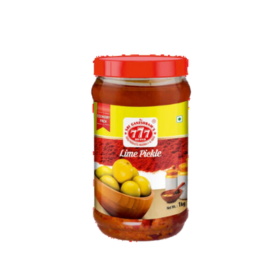 777 Economy Lime Pickle 1kg – tangy Indian lime pickle for meals and snacks