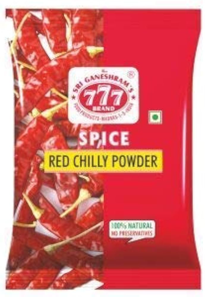 Buy 777 Red Chilli Powder 500g Online