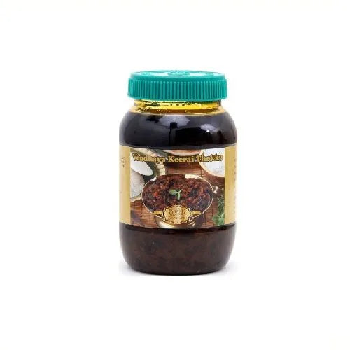 GRAND SWEETS and SNACKS - VENDHAYA KEERAI THOKKU 450G