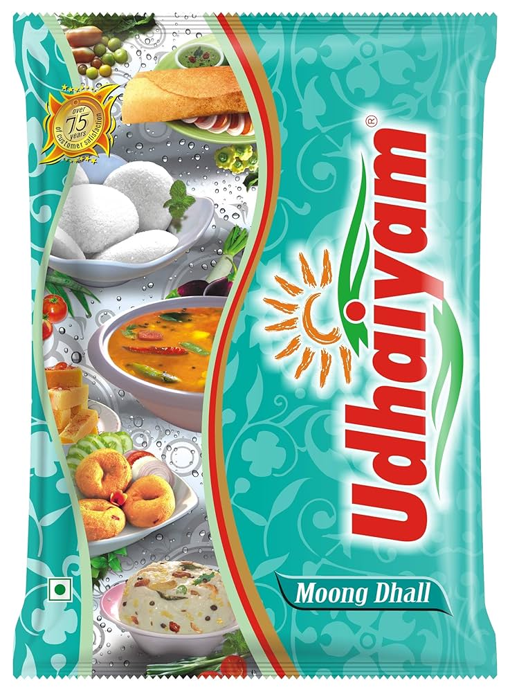Buy UDHAIYAM GREEN MOONG DHAL 1KG Online