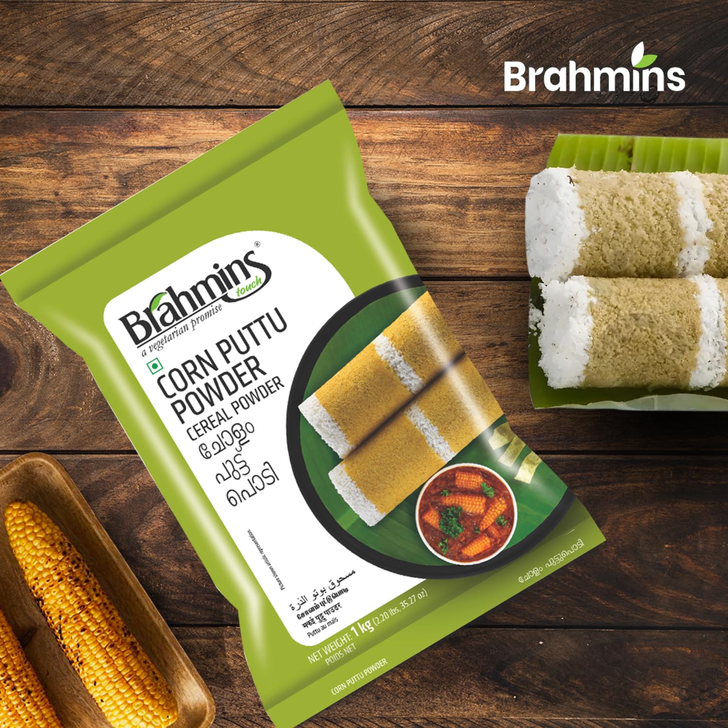 Buy Brahmins Corn Puttu Podi 1kg Online