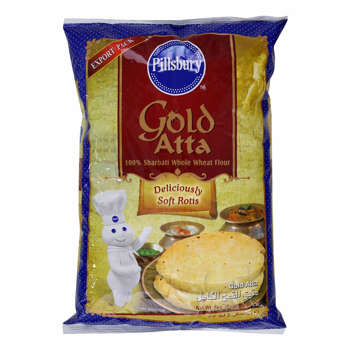 Buy Pillsbury Gold Atta 5KG Online