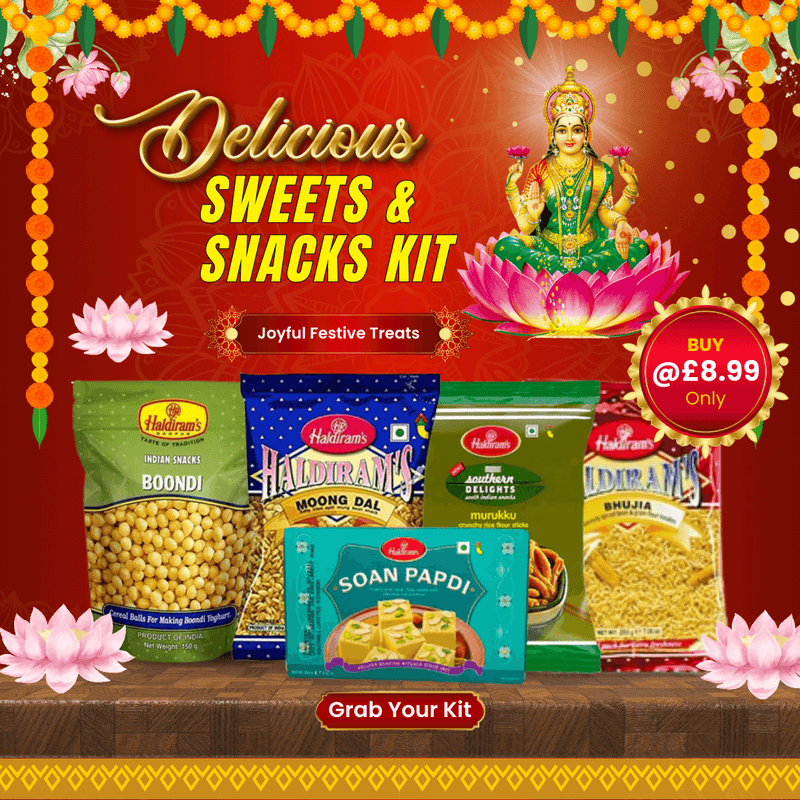 NAVARATHRI HALDIRAM SWEETS & SNACKS KIT