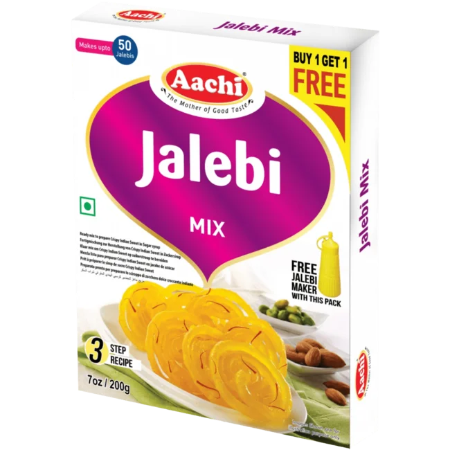 AACHI JALEBI MIX 200G (Buy 1 Get 1 Free)(BBF:JAN/2024)