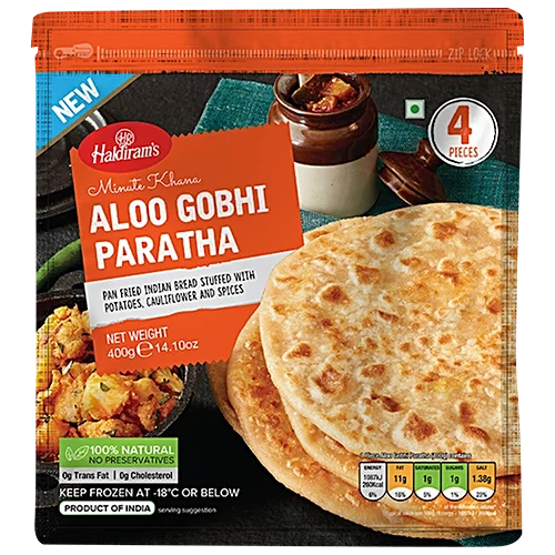 Buy Haldirams Aloo Gobi Paratha 400G Online