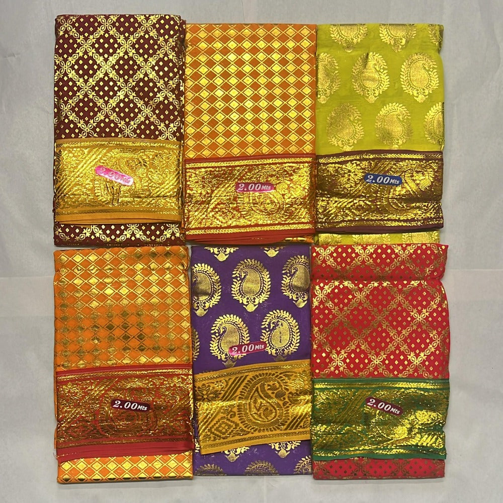 Buy Amman Pattu Saree Cloth 2M - 1Pc Online