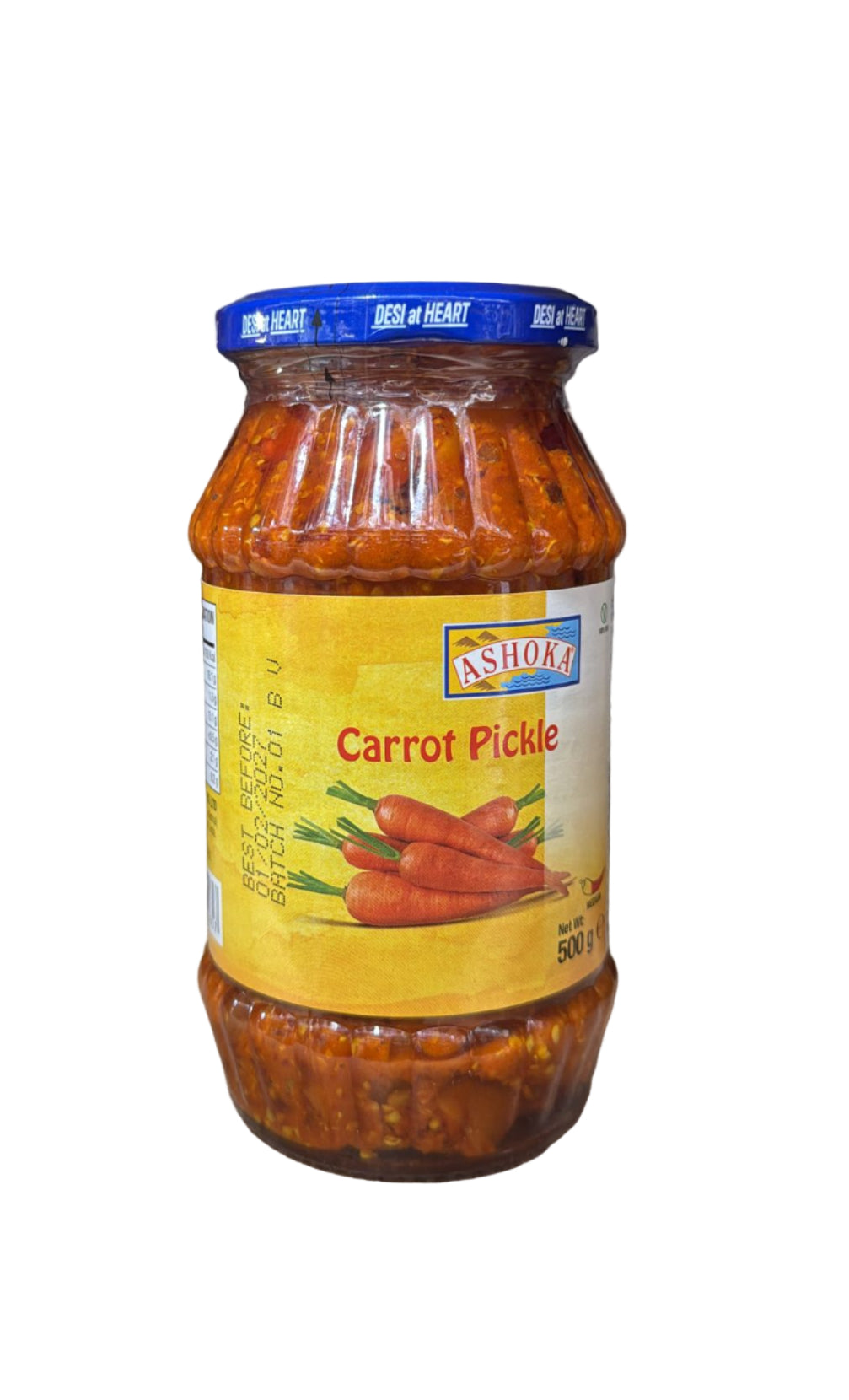 ASHOKA CARROT PICKLE 500G