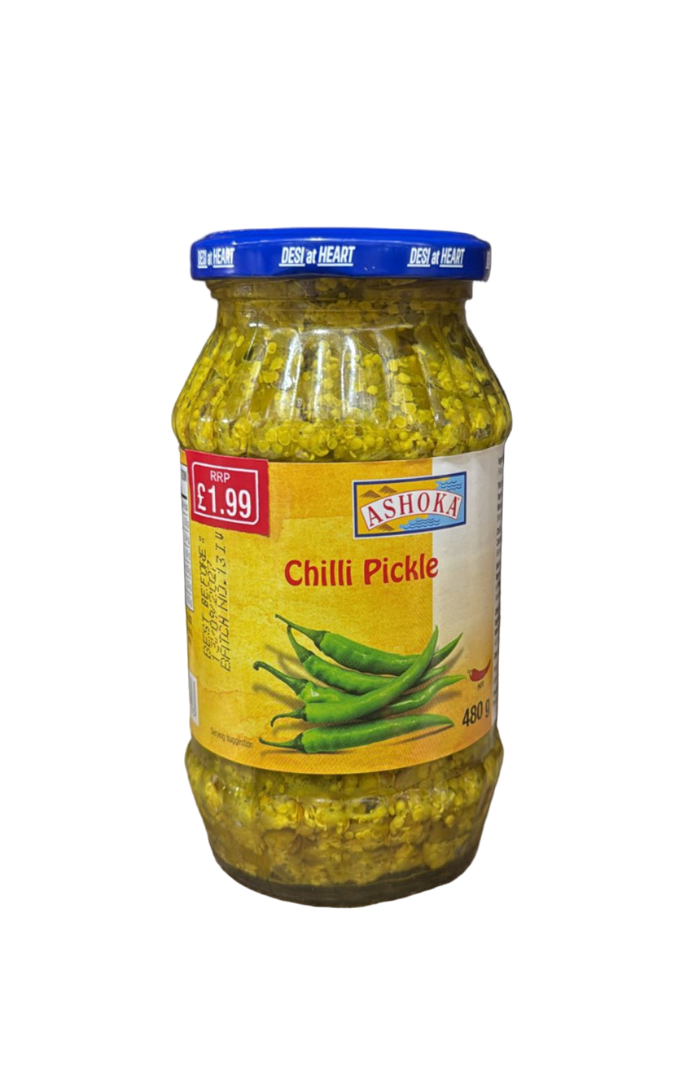 ASHOKA CHILLI PICKLE 480G