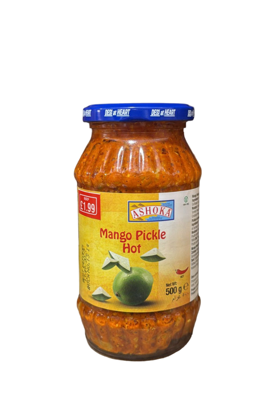 ASHOKA MANGO PICKLE HOT 500G
