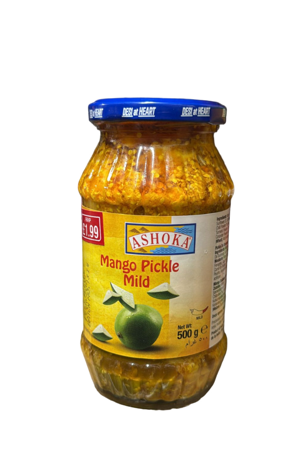ASHOKA MANGO PICKLE MILD 500G
