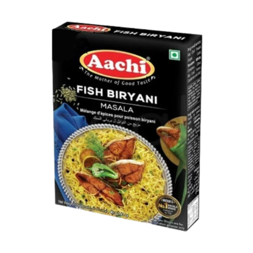 Aachi Fish Biryani Masala 40g – Buy authentic Indian spices online UK